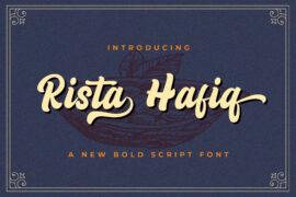 Rista Hafiq Font