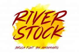 RIVERSTOCK Font