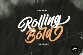 Rolling Bold Font