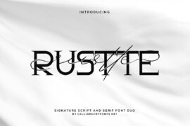 Rustte Demo Font Family