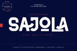 Sajola Font Family