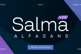 Salma Alfasans Font Family