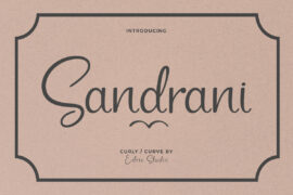 Sandrani Demo Font Family