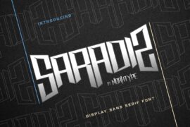 Saradiz Demo Font