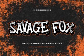 Savage Fox Demo Font
