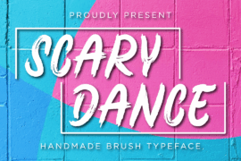 Scary Dance Demo Font