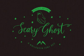 Scary_Ghost_Script Font