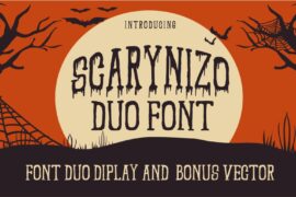 SCARYNIZO Font Family