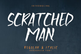 Scratchedman Font