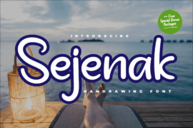 Sejenak Font