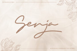 Senja Free Trial Font