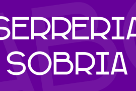 Serreria Sobria Font