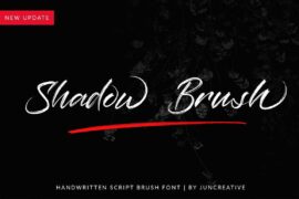 Shadow Brush Font