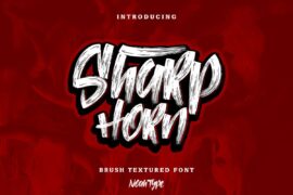 SharpHorn Demo Font