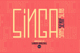 Singa Serif DEMO Font