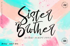 Sister & Brother Font Family