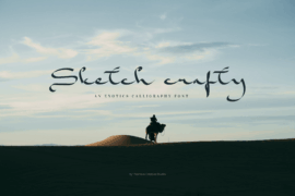 Sketch Crafty Font