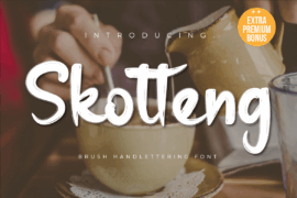 Skotteng Font
