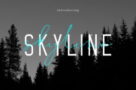 SKYLINE Font Family