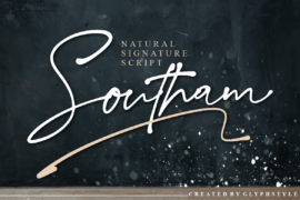 Southam Demo Font