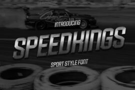 SPEEDKINGS Font