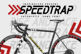 SPEEDTRAP FREE Font