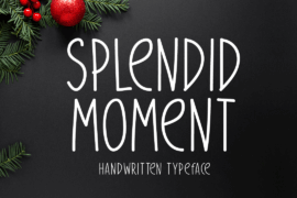 Splendid Moment Font