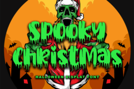 Spooky Christmas – Personal use Font
