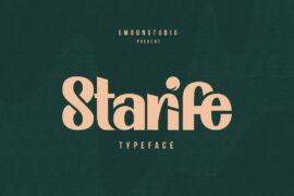 Starife Demo Font