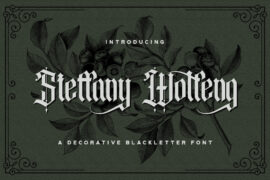 Steffany wolfeng Font