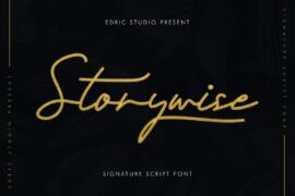 Storywise Demo Font