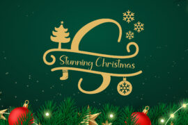 Stunning Christmas Monogram Font