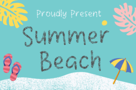 Summer Beach Font