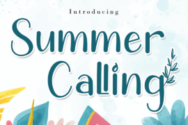 Summer Calling Font