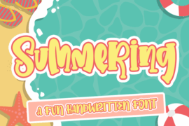 Summering – personal use Font