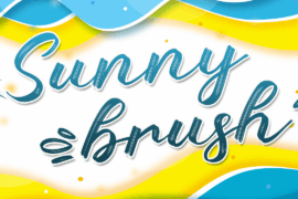 Sunny Brush Font