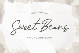 Sweet Beans Free Trial Font