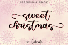 sweet christmas – Personal Use Font