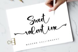 Sweet Valentine – Personal Use Font