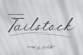 Tailstock Demo Font