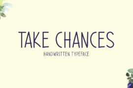 Take Chances Font