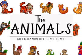 The Animals Font
