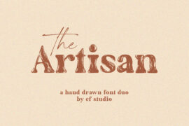 The Artisan Marker Serif Font