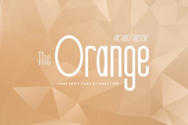 The Orange Demo Font Family
