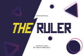 The Ruler Demo Font Family