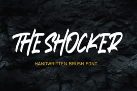 THE SHOCKER Font