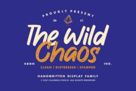 The Wild Chaos Demo Font Family