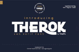 Therok Font Family