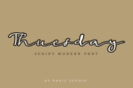 Thuesday Demo Font