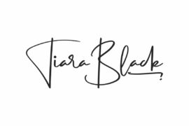 Tiara Black Demo Font